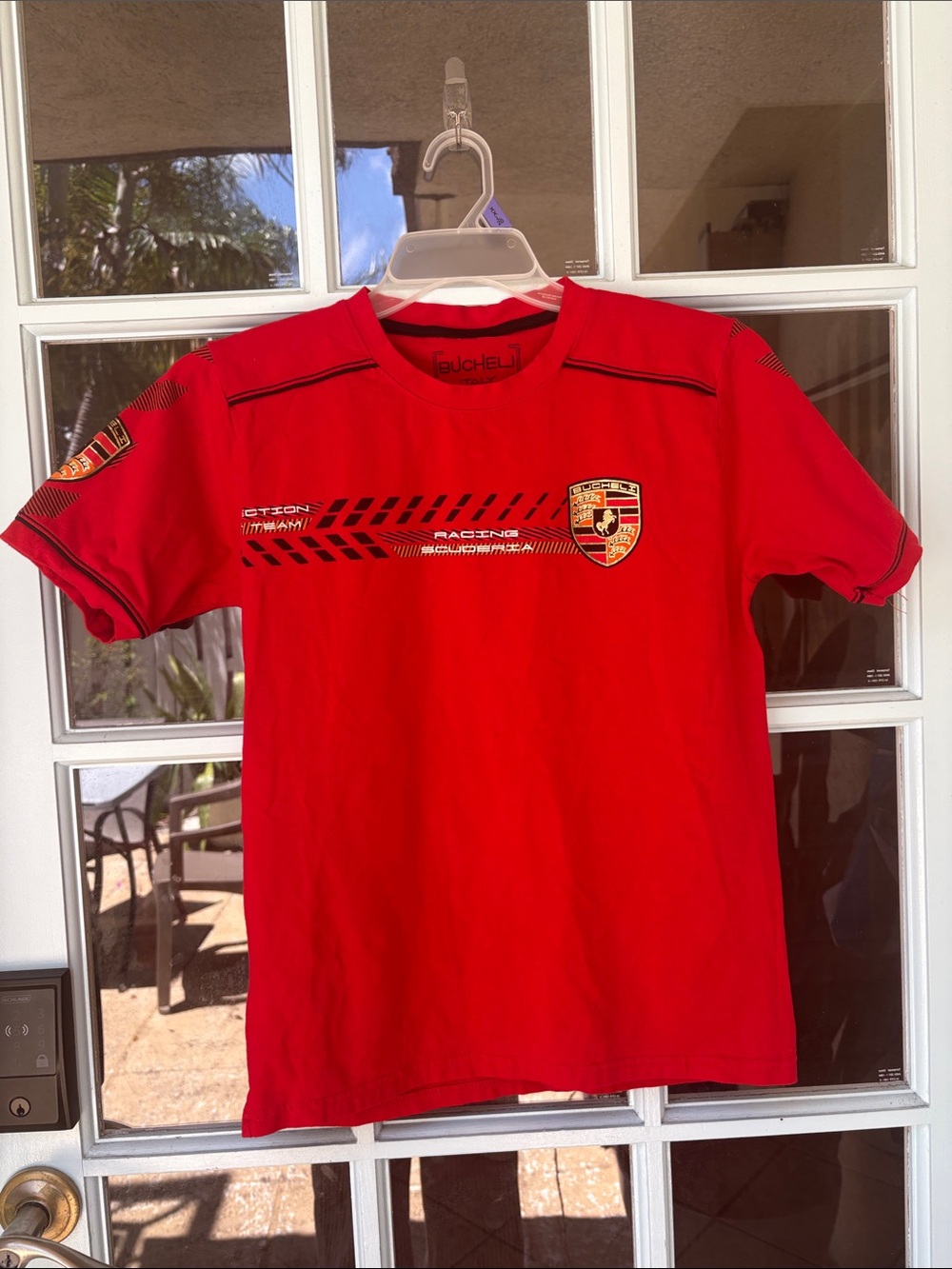 Red Racing Graphic Short Sleeve Tee - Unbranded